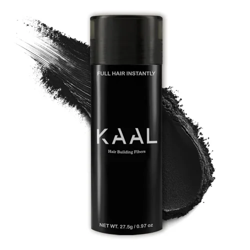 Miniatura 8 de KAAL Polvo de fibra capilar (0.97 oz, caoba), relleno de pelo de botella recargable para ocultar áreas de adelgazamiento, para hombres y mujeres