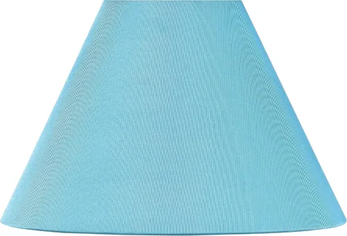 Miniatura 3 de Aspen Creative 56032, pantalla para lámpara de araña dura Empire de transición UNO, azul cielo, 10 cm de parte superior x 25 cm de parte inferior x