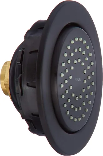 Miniatura 6 de Kohler 8014-2MB WaterTile Round Round Spray corporal de 54 boquillas con spray calmante Latón cepillado vibrante.