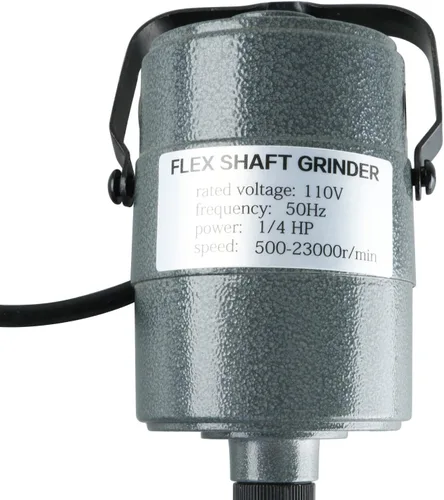 Miniatura 3 de Herramienta rotativa HP de 1/4 "HP Flex Shaft Carver Máquina eléctrica para colgar, control de pedal de pie, 110 V 380 W de potencia, herramientas