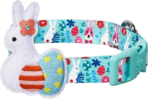 Miniatura 13 de Blueberry Pet 10+ Patrones Zoo Fun Collar de perro Llamas felices