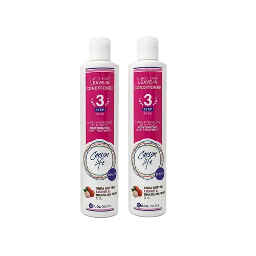 Miniatura 3 de CARSON LIFE Kit de sistema de cuidado del cabello de 4 etapas para cabello rizado