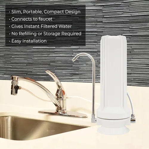 Miniatura 3 de Anchor AF-3500 Sistema de filtro de agua alcalino de 5 etapas (blanco)