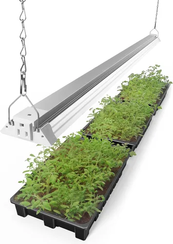 Miniatura 17 de Barrina TX-S60 - Luz de cultivo de 4 pies, 60W (equivalente a 420W), espectro completo con LEDs rojos de 660nm, PPFD alto, enlazable, luces