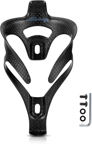 Carbon Fiber Bike Water Bottle Cage Holder for Road MTB Bikes, Universal Bicycle Bottle Holder, Ultra Light, Strong, Non-Slip Diameter 72mm Weight