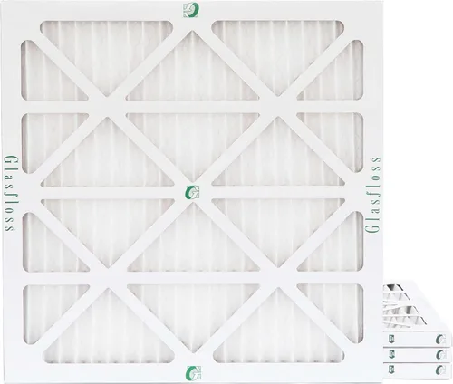 Miniatura 5 de Filtros de aire plegados Glasfloss ZL 8x8x1 MERV 10 (FPR 5-6). (Cantidad 4). Tamaño real: 8 x 8 x 7/8 pulgada