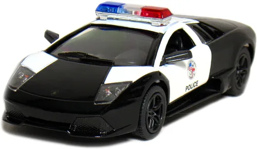 Miniatura 7 de Lamborghini Murcielago LP640 de metal fundido a presión, 5 pulgadas, escala 1/36, con acción Pull Back and Go
