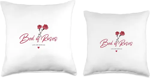 Miniatura 3 de El and Nic Bed of Roses - Almohada de podcast, 16 x 16 pulgadas, multicolor