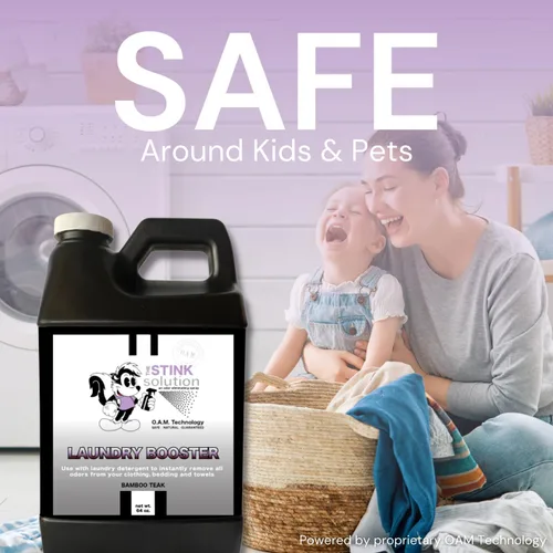 Miniatura 6 de The Stink Solution Desodorizante potenciador de ropa para un olor fuerte para eliminar el olor a sudor de la ropa, ropa de cama, toallas y todas