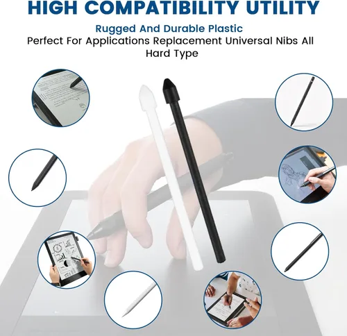 Miniatura 6 de 10 puntas de lápiz capacitivo, S Pen Hard Nibs de repuesto, puntas de repuesto S Pen con pinzas para Galaxy Tab S7/S7 Plus/S7 Fe/S8/S8 Plus/S8