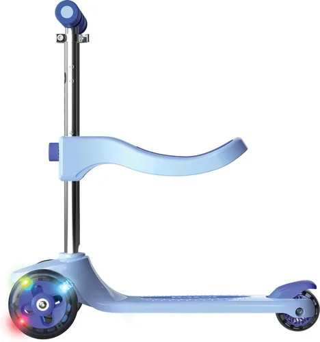 Miniatura 3 de Razor Rollie, Scooter de 3 ruedas para niños más pequeños, opciones de conducción sentada y de pie, ruedas iluminadas