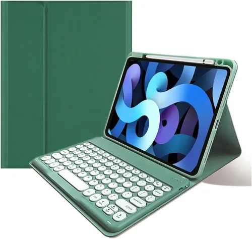 Miniatura 18 de kaitesi Funda de teclado para iPad A16 de 11ª generación de 11 pulgadas 2025, iPad de 10ª generación de 10.9 pulgadas 2022, funda de teclado