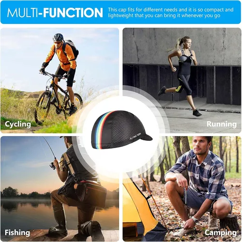 Miniatura 7 de Hikenture Cycling Cap for Men and Women,Bike Hat with Visor Summer Sun Hat