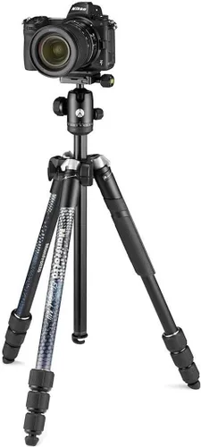 Miniatura 7 de Manfrotto Element MII - Trípode de aluminio de 4 secciones con cabezal de bola, negro