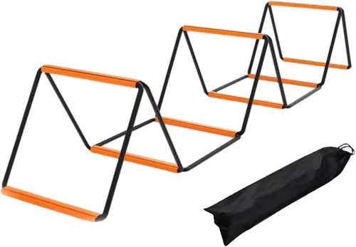 Escalera de agilidad, escalera de velocidad, instalación instantánea, equipo de entrenamiento plegable, escalera de entrenamiento de agilidad para