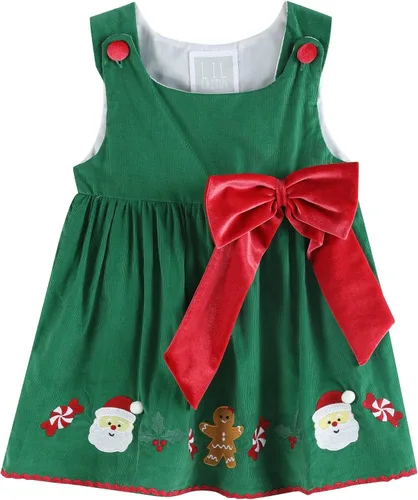 Lil cactus Vestido de Navidad para bebés y niñas