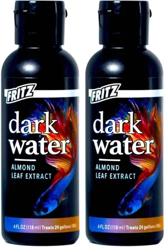 Miniatura 2 de Fritz Aquatics Extracto de hoja de almendra de agua oscura para Betta's 4 oz
