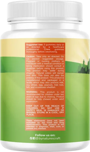 Miniatura 2 de Gomitas Omega DHA para niños, ácidos grasos Omega 3, 6, 9 con vitamina C para el cerebro, inmunidad y visión, DHA nutricional para niños para un