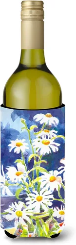 Miniatura 16 de Caroline's Treasures 6015LITERK Flower – Bird of Paradise Botella de vino Hugger Botella Enfriador de Frigorífico Hugger Funda Abrazadora Lavable a