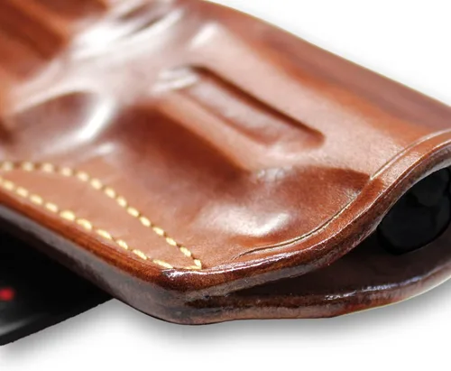 Miniatura 4 de Masc OWB - Funda de cuero con correa de retención, se adapta al modelo 2-441031T, 2-441039T, 2-441031MAG, 2-441039MAG Judge 4510 Marco de acero