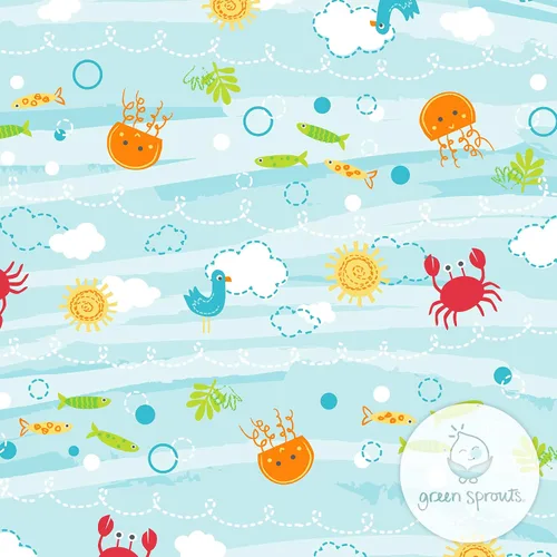 Miniatura 9 de Sombrero I play by Green Sprouts, de solapa, protección solar UPF 50+ para cabeza, cuello y ojos, para bebé
