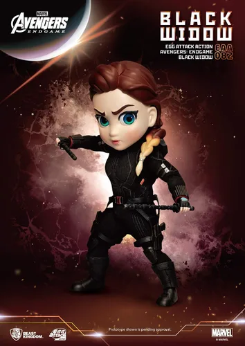 Miniatura 4 de Avengers Endgame: Black Widow EAA-082 Egg Attack Figura de acción