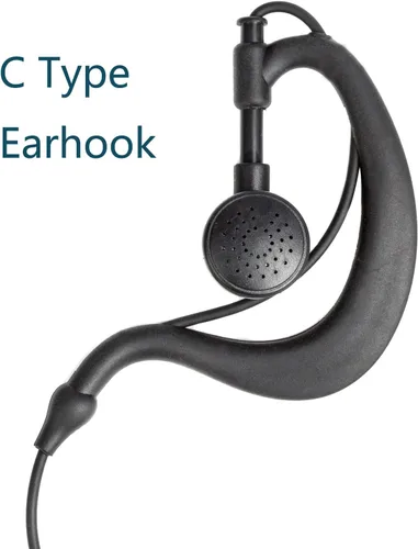 Miniatura 4 de Auricular Walkie Talkie con micrófono de un solo cable auricular de radio bidireccional para Baofeng UV-5R BF-888S Arcshell Retevis H-777 RT21 RT22
