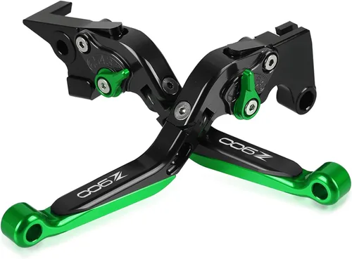 Z900 - Juego de palancas de freno y embrague para motocicleta, plegable, extensible, compatible con Z900 2017-2023 Palancas de embrague de frenos