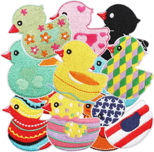 Miniatura 12 de 24 parches retro bohemios para planchar o coser, bonitos apliques bordados femeninos, decoración de moda para ropa, sombrero, bolso, vestido, Planta