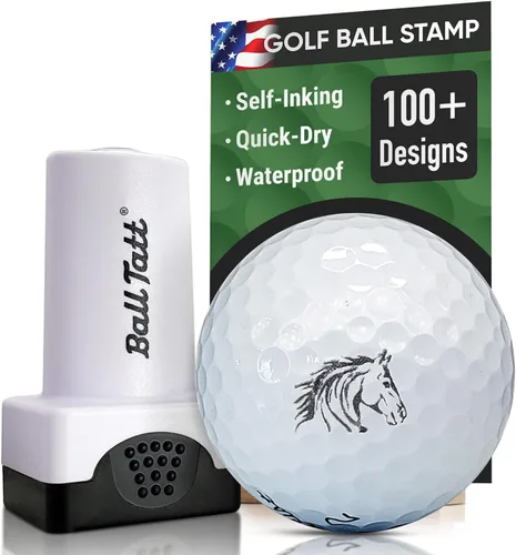 Miniatura 10 de Sello de pelota de golf - Marcador autoentintado - Herramienta de marcado permanente de secado rápido, sin fugas ni recargas, sello de golf