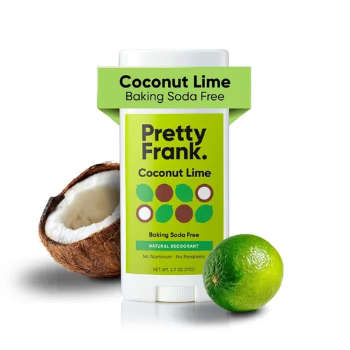 Miniatura 11 de Pretty Frank Desodorante natural sin aluminio con carbón, sin bicarbonato de sodio, carbón marino (paquete de 1) Respetuoso con la piel sensible