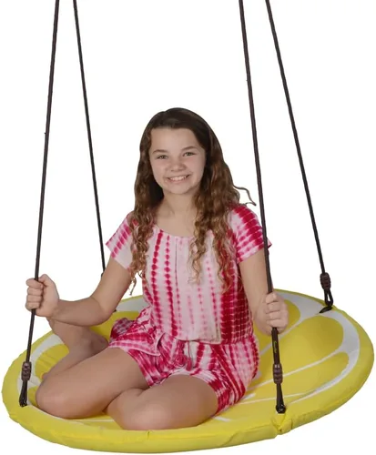 Miniatura 8 de Swurfer Saucer Tree Swing for Kids - Swing Sets for Backyard, Kids Outdoor Play Equipment, 500lbs Weight Capacity, Durable, Heavy Duty Metal Frame