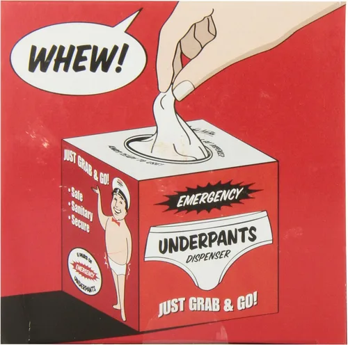 Miniatura 3 de Archie McPhee Accoutrements - Dispensador de calzoncillos de emergencia