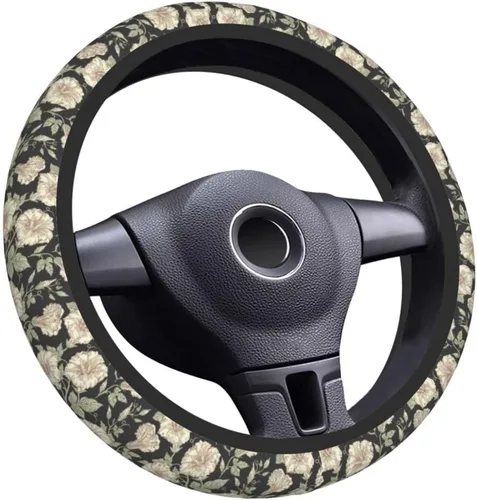 Miniatura 14 de Funda para Volante Accesorios para Automóvil Antideslizante Transpirable Universal 15 Pulgadas Neopreno Decoración Interior del Auto para Hombres
