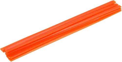 Miniatura 83 de MECCANIXITY 5 varillas de soldadura de plástico amarillo de 0.374 in x 9.843 in HDPE cinta plana de soldadura de plástico para reparar tanques