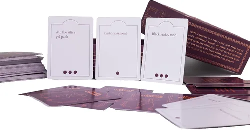 Miniatura 4 de Death Charades: Tonto, divertido, juego de cartas de fiesta, los equipos tienen 45 segundas rondas para adivinar la charada, rondas interminables