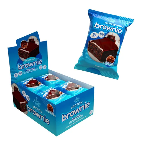 Miniatura 16 de Prime Bites Brownie Proteico de Alpha Prime Supplements Alto en Proteína, Golosina Baja en Azúcar Fortificada con Colágeno Delicioso Bocadillo