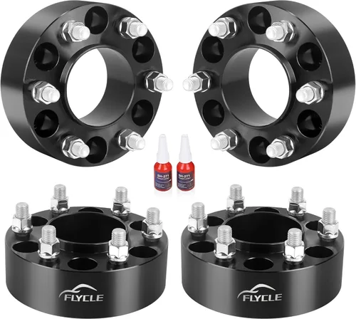 Miniatura 8 de FLYCLE Espaciadores de rueda 5x5.5 de 2 pulgadas para Ram 1500 2012-2018, Espaciador de rueda forjado de 5 tuercas 5x139.7mm de 2" para Ram 1500