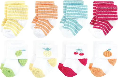 Miniatura 128 de Hudson Baby - Calcetines de algodón para bebés recién nacidos y Terry para niñas bebés