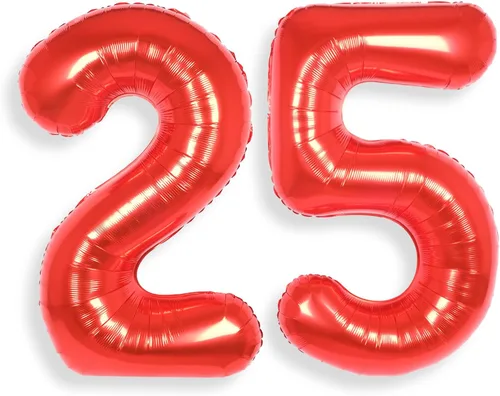 Miniatura 13 de AULE Globos de helio con letra roja S, de 40 pulgadas, grandes, gigantes, de lámina de mylar, rojos, para decoraciones de cumpleaños, aniversarios