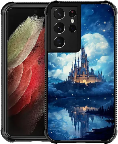 Miniatura 92 de CARLOCA Funda para Samsung Galaxy S21, Camuflaje Bandera Americana Calavera de Ciervo S21 para Hombre Mujer Chico Chica, Antiarañazos TPU Suave a