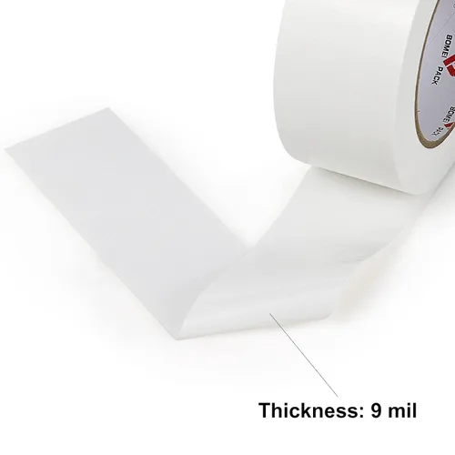 Miniatura 5 de 2 Pack de Cinta Adhesiva de Alta Resistencia, Grosor de 9 Mil, 5.08 cm x 27.43 m, Fuerza Industrial Fuerte, Flexible, Sin Residue, Impermeable