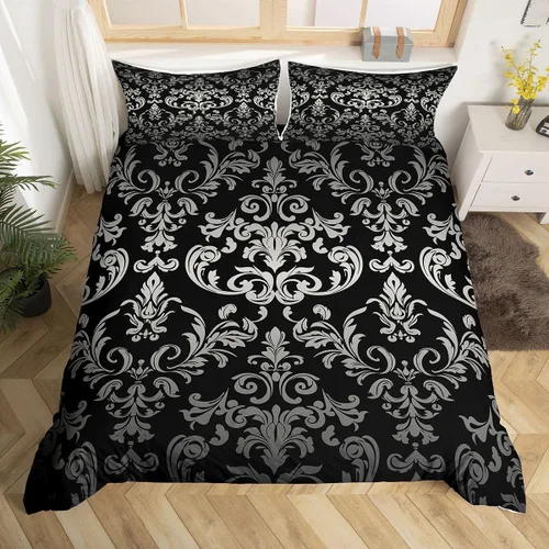 Miniatura 12 de Feelyou Buffalo Ranch - Juego de funda de edredón con diseño de bisontes norteamericanos, tamaño individual (Twin), juegos de ropa de cama