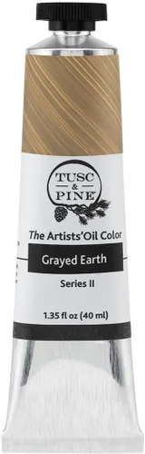 Miniatura 98 de Tusc & Pine Pintura al óleo Artist – Alizarin Crimson, 1.4 fl oz, sin amarilleo, consistencia rica y cremosa, carga máxima de pigmento, pinturas al