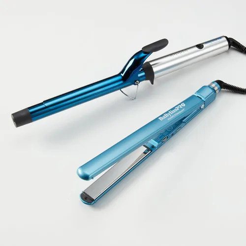 Miniatura 10 de BabylissPRO Nano Titanium Ultra-Thin Hair Straightener, Professional Flat Iron, 5-Inch Extended Plates for Faster Straightening, for All Hair Types