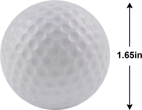 Miniatura 3 de KOFULL Foam Golf Practice Balls, 24 Pack Realistic Feel and Limited Flight Training Balls for Indoor or Outdoor, Soft Practice Golf Balls for