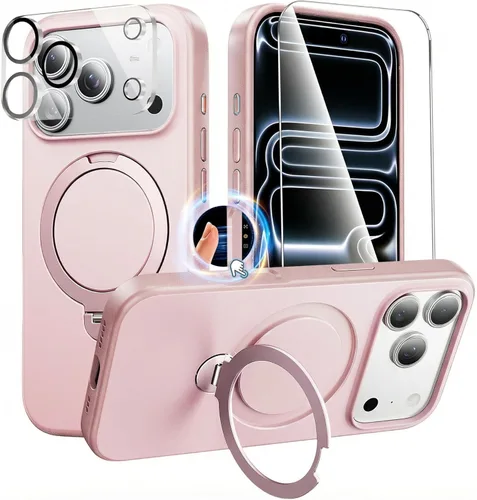 Miniatura 108 de Funda magnética diseñada para iPhone 11 Pro Max, [probada en caídas de grado militar] [compatible con MagSafe] Funda protectora delgada translúcida