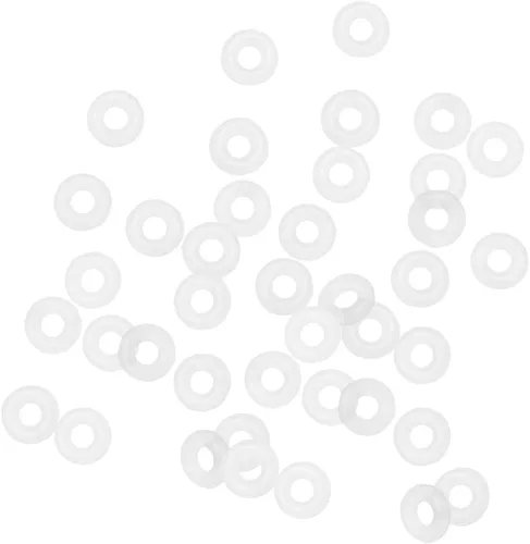 Miniatura 5 de uxcell Juntas tóricas de silicona, 0.236 in OD 0.118 in ID 0.059 in Ancho VMQ Junta de sello para válvulas de compresor reparación de tuberías