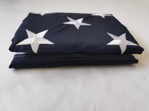 Miniatura 5 de Banderas estadounidenses para exteriores de 6 x 10 pies, bandera estadounidense para exteriores con estrellas bordadas y tiras cosidas, banderas