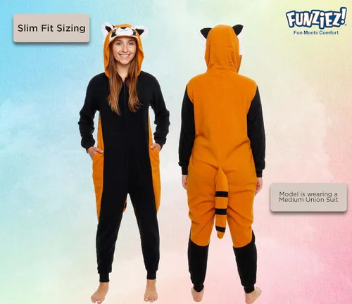 Miniatura 3 de Funziez! - Disfraz de animal de una pieza para adultos, diseño de felpa para Halloween, traje de cosplay de fruta para mujer y hombre